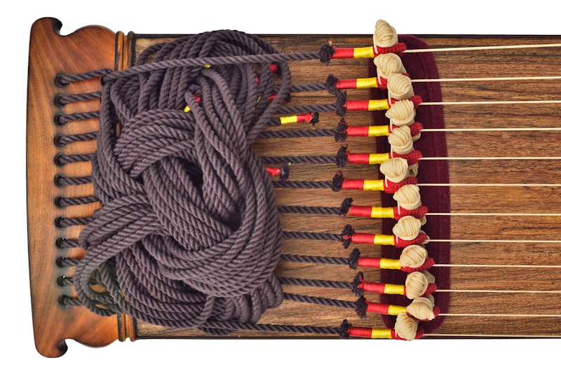 Traditionelles Instrument Gayageum