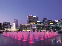 Rathausplatz in Seoul