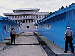 Die DMZ - Trennung am 38. Breitengrad. Demilitarisierte Zone, Korea