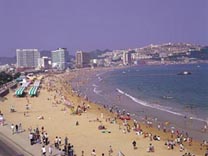 Haeundae-Strand in Busan