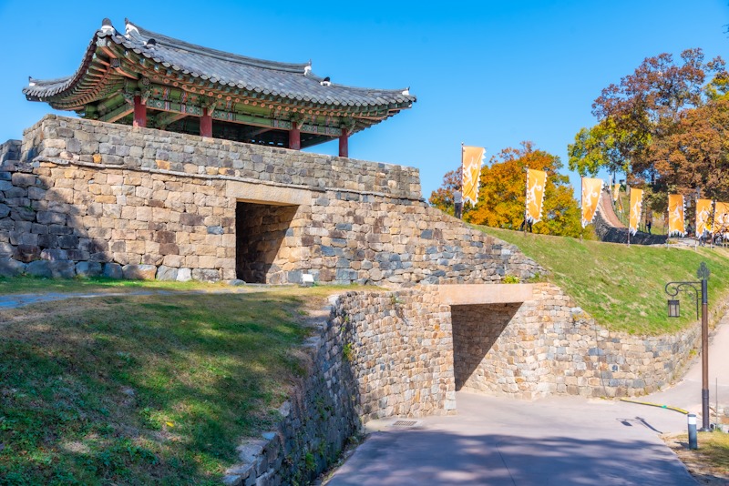 Festung Gongsanseong in Gongju Festung Gongsanseong in Gongju