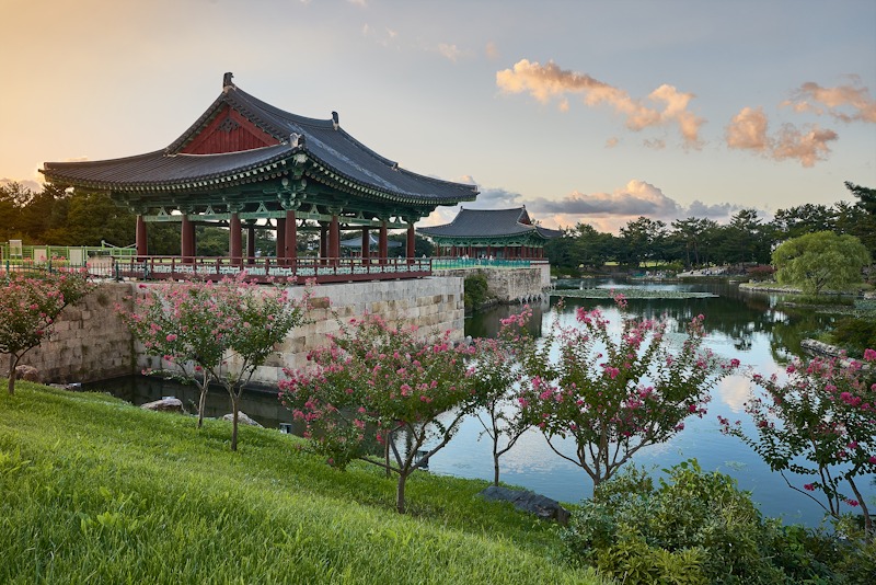 Anapji-Teich in Gyeongju Anapji-Teich in Gyeongju