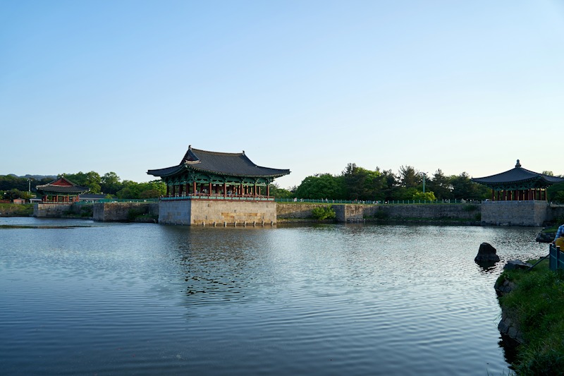 Anapji-Teich in Gyeongju Anapji-Teich in Gyeongju