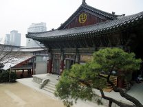 Bongeunsa Tempel Bongeunsa Tempel